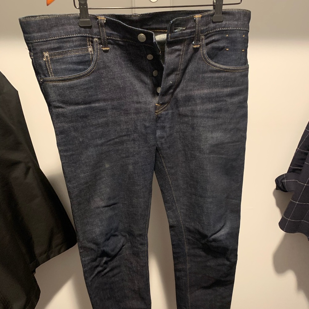 Jcrew men’s 484 dark wash sz32/32